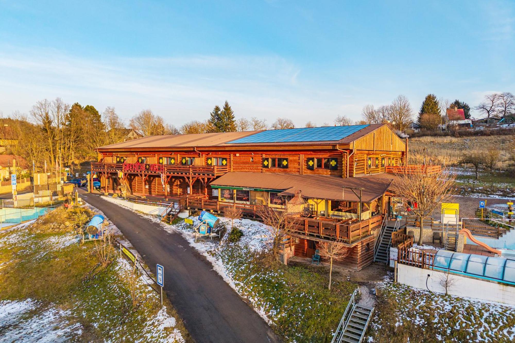 Sport-Hotel Sibenicni Vrch Mnichovice Bagian luar foto